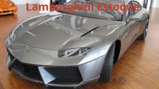 Lamborghini Estoque: La concept car pi&ugrave; controversa della casa del toro