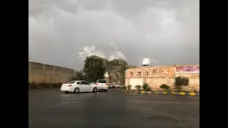جولة الشفا الطائف مع الأمطار والأجواء الجميلة منطقة مكة المكرمة الأحد 16/1/44
