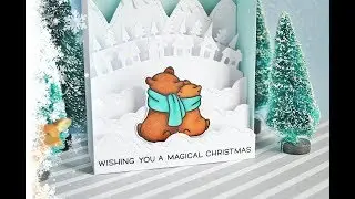 LAWN FAWNATICS CHALLENGE #37 || Something old, something new || Holiday + Diorama Card Series