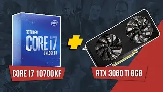 Core i7 10700KF + RTX 3060Ti 8GB  / BENCHMARK SINT&Eacute;TICOS E JOGOS (1080p /1444p/2160p )