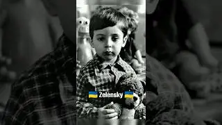 World Leaders - Then Vs Now (Part 3) #shorts #world #childhood #france #brazil #china #status #reels