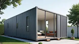 1 Bedroom Luxury House from Two 20ft Shipping Containers