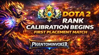 Dota 2 Rank Calibration Begins | First Placement Match &ndash; PhantomInvoker