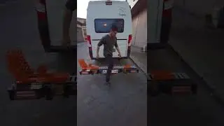 Kızaklı taşıma aparatı MT04 #motorsiklettaşıyıcı #karavan #suv #panelvan #binek #aparat