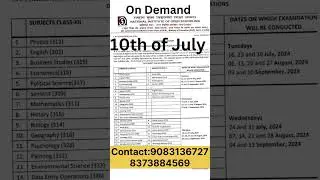 #nios #Ondemand registration booking