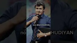 most popular 5 song for sonu nigam 🚩🚩#music