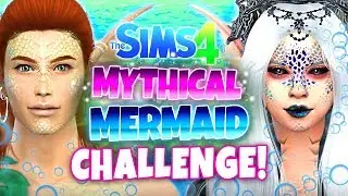 I turned my Sims into MYTHICAL mermaids... here's how they look! 🧜‍♀️🧜🏻‍♂️