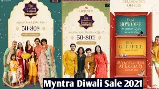 😍 Myntra Big Fashion Festival Sale Confirm Date 😍 Myntra Diwali Sale Official Date 👌