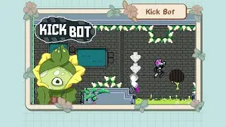 Kick Bot [E00]: How to Play a Game with Only Two Buttons