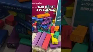 Wait have you ever seen this #pez #pezcandy #jenga #pezjenga #candy #lolly #lollies before??