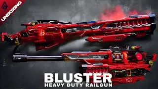 Heavy Duty Railgun Bluster Modelkit #modelkit #review #unboxing