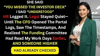 My VP Said I Missed the Investor Deck — The Portal Logs Triggered a Review