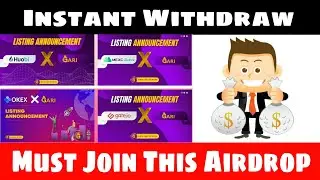 New Crypto Loot Today | Instant Airdrop | Today Loot | crypto airdrop