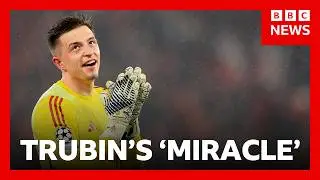 Anatoliy Trubin on that Champions League goal, Mourinho's reaction and the Ukraine War | BBC News