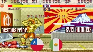 FT5 @sf2ce: bestwarrior (CL) vs SVCLAUDIO32 (MX) [Street Fighter II CE Fightcade] Aug 18