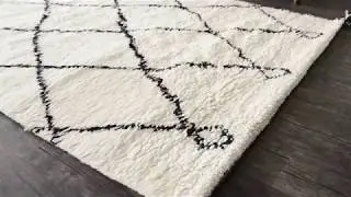 Hand Knotted New Zealand Wool Shaggy 