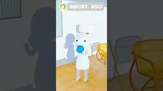 Import. Boo 3D animation to teach you #3danimation #animatic #shorts #educationalvideo