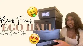 EGO SHOES HAUL | BLACK FRIDAY SALES | GEORGINA MONIQUE