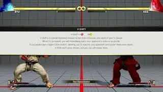 Street Fighter V: V-Shift Demonstration