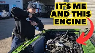 Pulling The Engine Out On My Ford Ranger - Mini Truck Build Part 1 