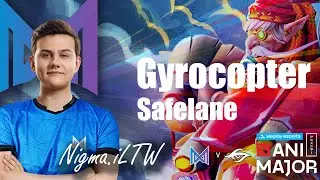 NIGMA vs SECRET | GYROCOPTER IS SO BROKEN | KYIV ANIMAJOR 2021 | DPC PLAYER'S PERSPECTIVE