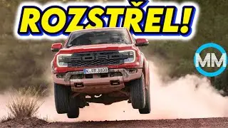 4K | MULDIX: ROZSTŘEL! WILDTRAK VS RAPTOR | KTER&Yacute; FORD RANGER