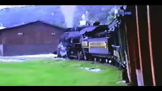Ride on the Tombstone Junction Railroad and Train Robbery - RARE VIDEO