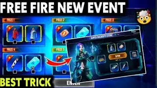 Super Haker Store Free Fire New Event || Super Haker Store Free Fire Get Bundle Only One Spin Trick