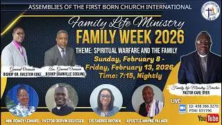 Family Life Ministry | Family Week 2026 | Night 1