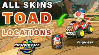 How to Unlock All Toad Skins/Costumes ► Mario Kart World