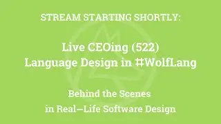 Live CEOing Ep 522: Design Review of Video & Graphics Features [Final Review]