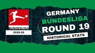 Germany | Bundesliga Stats Round 19 2025-26 | Historical Stats | OverGolStats