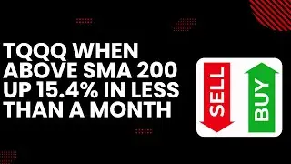 One Month In: +15.4% Return Using the TQQQ / SPY 200-Day SMA Strategy!