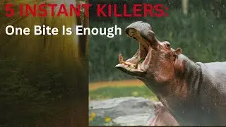 These 5 Animals can kill with a single bite 