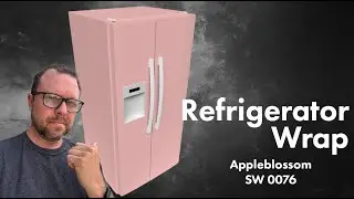 Appleblossom SW 0076 Custom Printed Vinyl Refrigerator Wrap