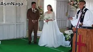 Holy matrimony Atipa & Diana at N.Longmatra village 