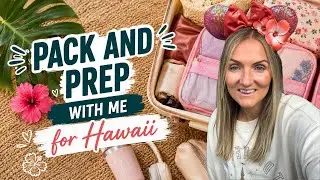 Pack and Prep with me for Disney Aulani