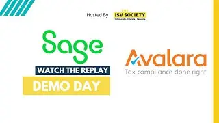 Sage Demo Day - Avalara for Sage: Automated Exemption Certificate Management Made Easy