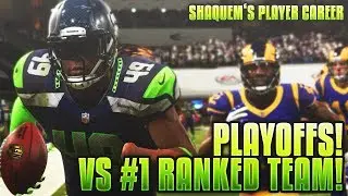 PLAYING THE #1 RANKED TEAM IN THE PLAYOFFS! SHAQUEM GRIFFIN'S BEST GAME! Madden 19 Player Career