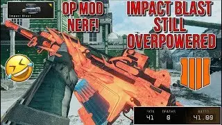 THE NERF MADE THIS OPERATOR MOD BETTER 🤣 (BO4 IMPACT BLAST OPERATOR MOD S6 STINGRAY NERF)