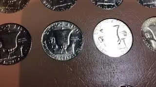 Franklin half dollar BU collection