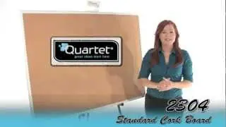 Quartet 2304 Cork Bulletin Board