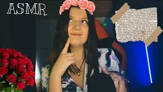 АСМР ЧИТАЮ СВОЮ КНИГУ 📖 ASMR READING MY BOOK( видео на 1000 подписчиков) 🩷