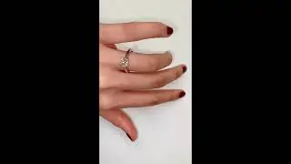 0.75 Carat Diamond Solitaire Ring with Accents