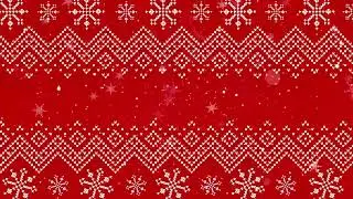 Knitted Christmas Pattern | 4K Relaxing Screensaver