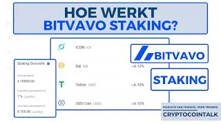 📚 Hoe werkt staking bij Bitvavo? Wat is cryptocurrency staking? Passief inkomen! (Uitleg)