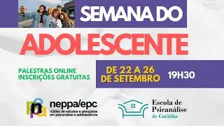 Convite: Semana do Adolescente Neppa/EPC