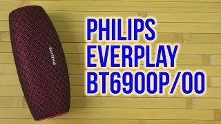 Распаковка Philips EverPlay BT6900P/00 Purple