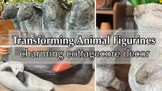 Cottagecore Magic: Transforming Animal Figurines into Charming Decor