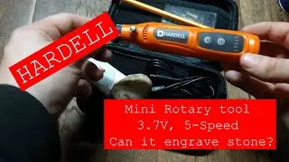 HARDELL Mini Cordless Rotary Tool 3.7V, 5-Speed Rotary Tool Kit
